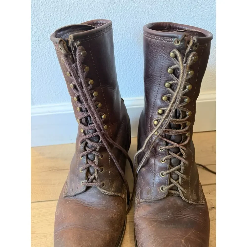 Double H 9581 Sub Zero Packer Boots Mens 11 EE Brown Leather Lace Up Insulated